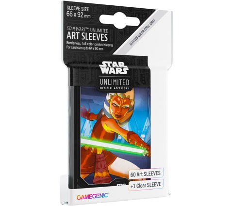 Gamegenic: Star Wars Unlimited Art Sleeves: Ashoka