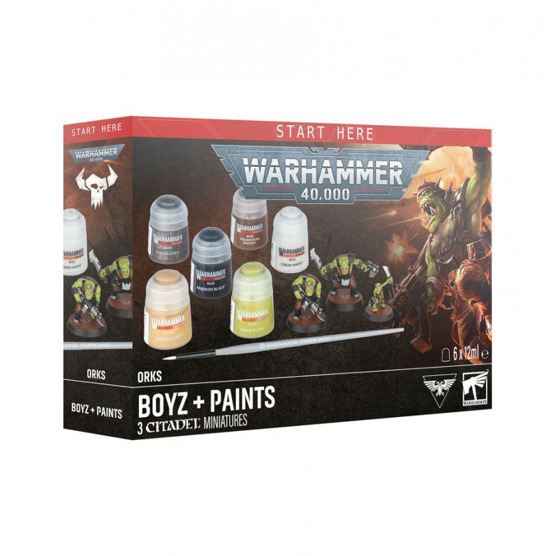 Orks Boyz + Paints
