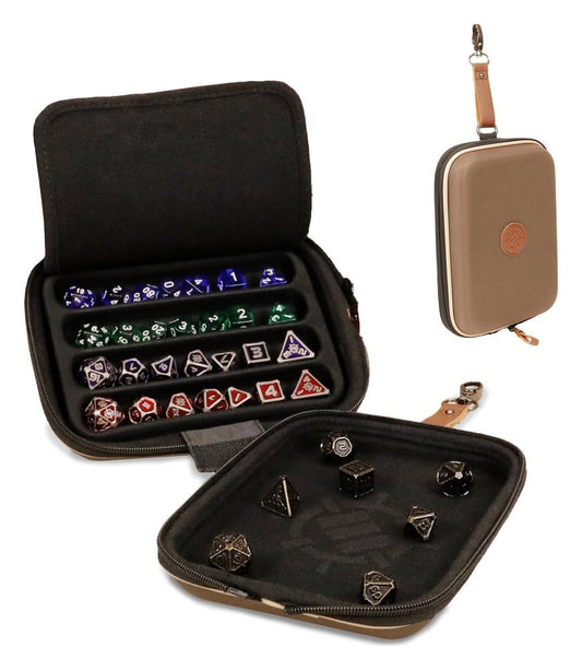 Enhance: Board Game Dice Bag Designer Edition: Tan