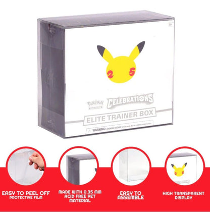 PET Protectors for Pokemon Elite Trainer Boxes Ver. 2