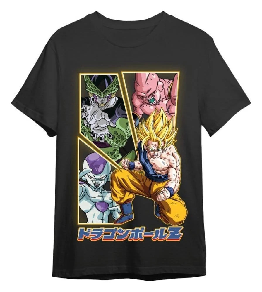Dragon Ball Z T-Shirt Villains & Goku Black (Size L)
